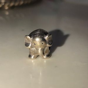 ❗️RARE❗️ Pandora RETIRED Silver Elephant Charm